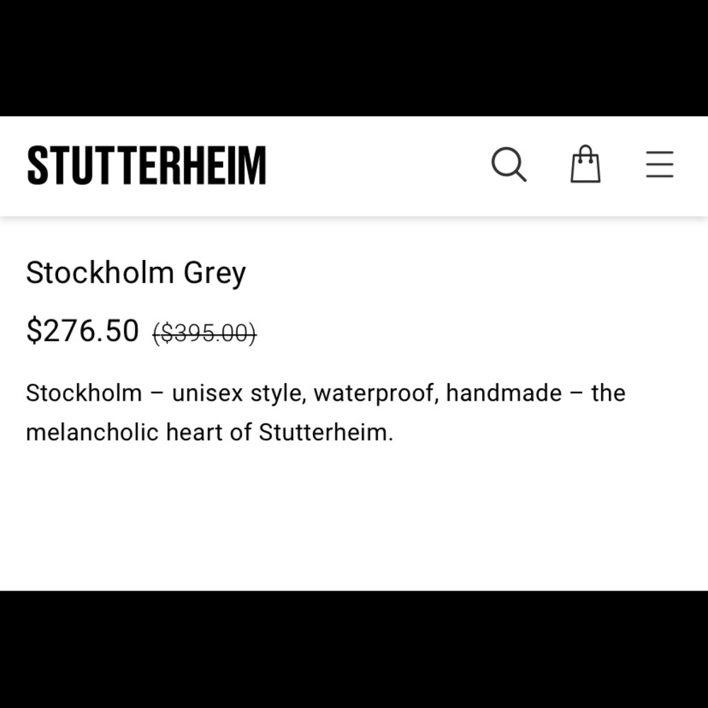 Stockholm grey raincoat - Picture 11 of 11